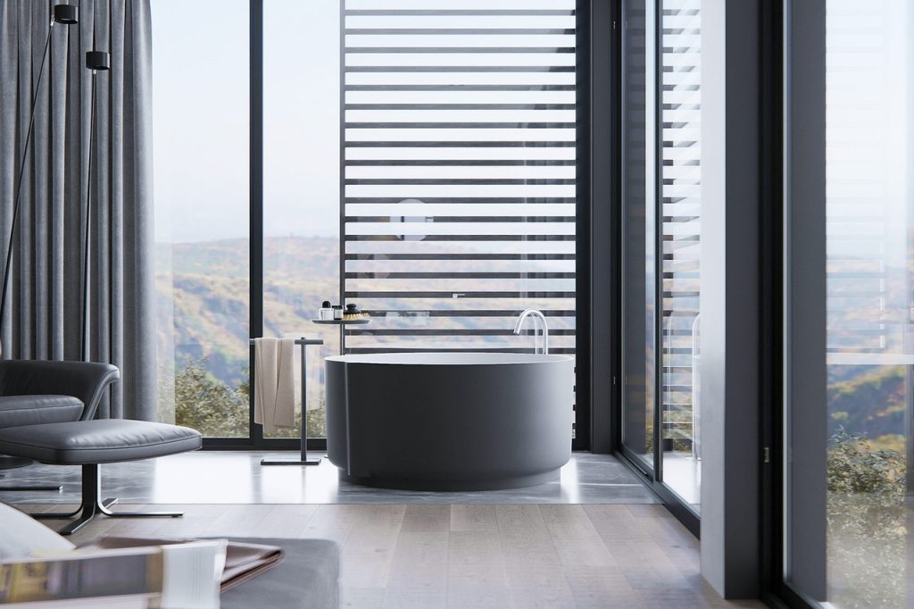 revêtement de sol pour une salle de bain